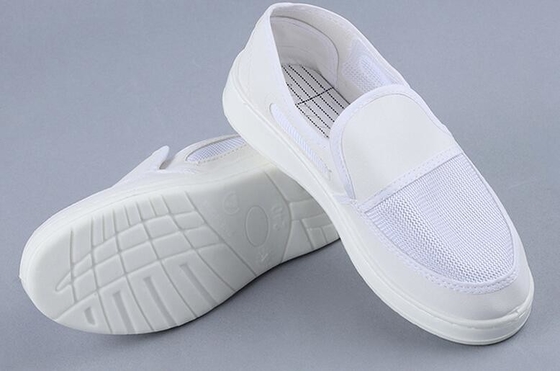 chaussure statique de Cleanroom respirable de côtés de l'unité centrale trois de 220mm anti