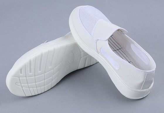 chaussure statique de Cleanroom respirable de côtés de l'unité centrale trois de 220mm anti