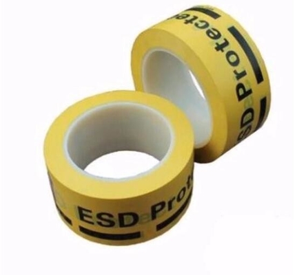 Bande de repérage souterraine de sécurité de dispositif avertisseur de plancher adhésif de PVC ESD imperméable