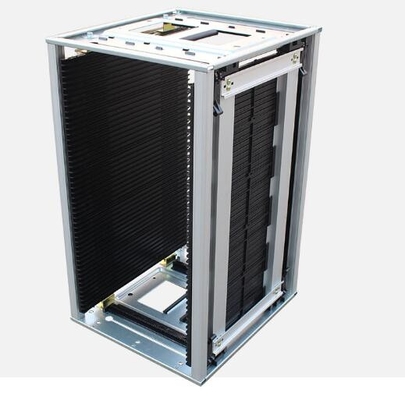 Anti porte-magazines statique en aluminium de carte PCB d'ESD pour le stockage de SMT/carte PCB