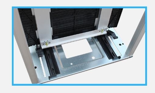 Anti porte-magazines statique en aluminium de carte PCB d'ESD pour le stockage de SMT/carte PCB