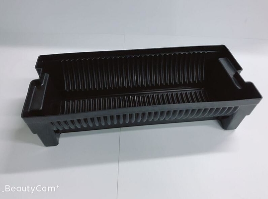 Polystyrène conducteur épais en plastique des plateaux 3mm d'ESD de stockage de bobine de SMT