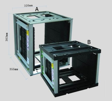 Anti support statique de carte PCB de magazine d'accessoires de SMT pour la protection d'Esd