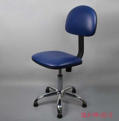 Chaise dispersive statique de selles d'ESD 510-700mm réglables pour la pièce propre