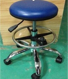 Chaise en cuir de selles d'ESD de mousse d'unité centrale, tabouret ergonomique de tâche pour l'électronique