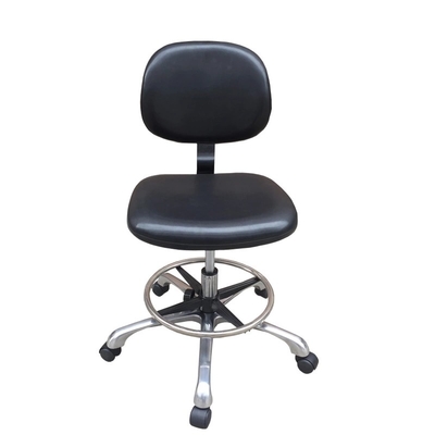 Chaise en nylon de selles de l'unité centrale ESD de roulettes de PA, anti chaise statique 480x400mm