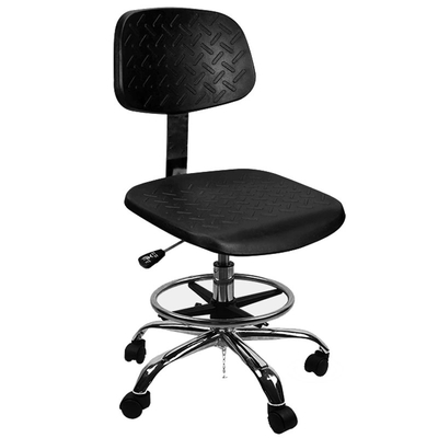 chaises en cuir synthétiques de pièce propre de 400x400mm Esd pour le travail 560mm réglables