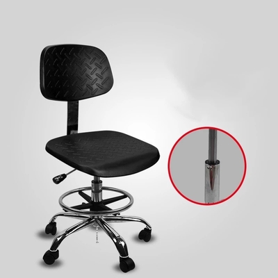 chaises en cuir synthétiques de pièce propre de 400x400mm Esd pour le travail 560mm réglables