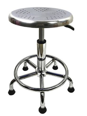 matériel en cuir synthétique réglable de 320mm Esd de tabourets ergonomiques de travail