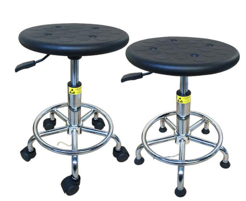 Contrôle de hauteur de siège de la chaise 33.5cm de selles d'ESD de Cleanroom de laboratoire