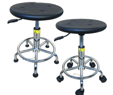 Contrôle de hauteur de siège de la chaise 33.5cm de selles d'ESD de Cleanroom de laboratoire