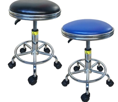 Chaise réglable de selles d'ESD de taille, anti chaise statique de laboratoire d'unité centrale