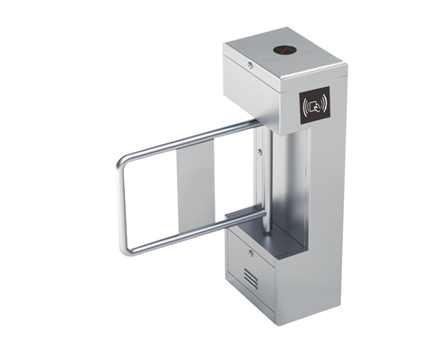 Type vertical système de conseil de contrôle d'accès d'acier inoxydable de la porte 304 de barrière d'oscillation