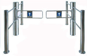 Portes antirouille L380 X W280 X H1000mm de barrière d'oscillation de tourniquet de créneau de vitesse