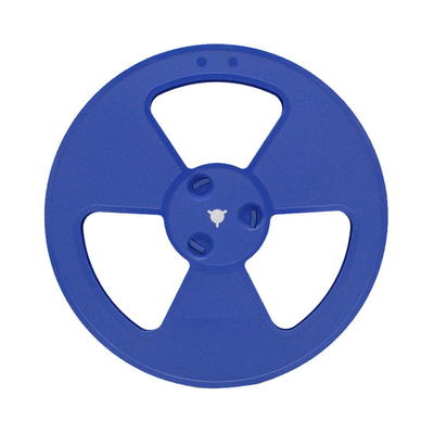 enrouleur de câbles en plastique de 24mm, bobines de fil vides bleues pour l'emballage de résistance de SMD