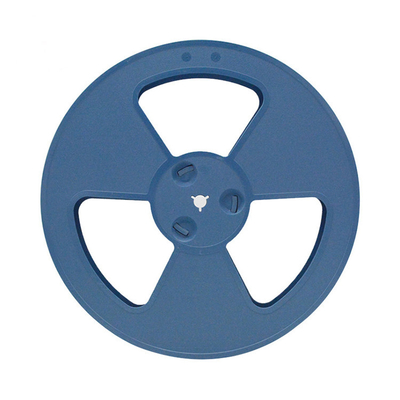 enrouleur de câbles en plastique de 24mm, bobines de fil vides bleues pour l'emballage de résistance de SMD