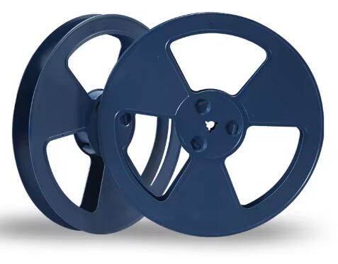 Des bobines de câbles en plastique de 15 pouces de 88 mm de plus de largeur, répondant aux besoins d'emballage des résistances et des connecteurs SMD.
