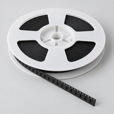 Bande porteuse gaufrée personnalisée sur bobines en plastique pour emballage CMS avec options de largeur de bande de 8 à 88 mm