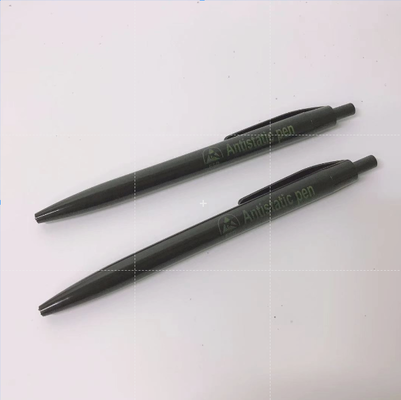 Stylo antistatique à bille en plastique PP conducteur ESD pour salles blanches