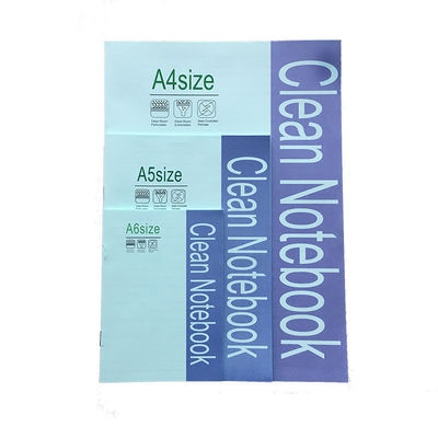 Revêtement en PVC le carnet de notes à spirale 50 de Cleanroom non pelucheux des pages A5