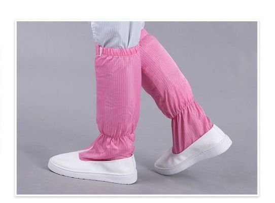 Chaussures de sécurité uniques en cuir de cleanroom de SPU protégées de la poussière pour le fonctionnement