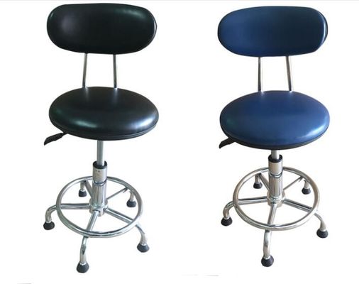 Anti chaise statique de bureau de laboratoire, selles de travail d'unité centrale avec des roues